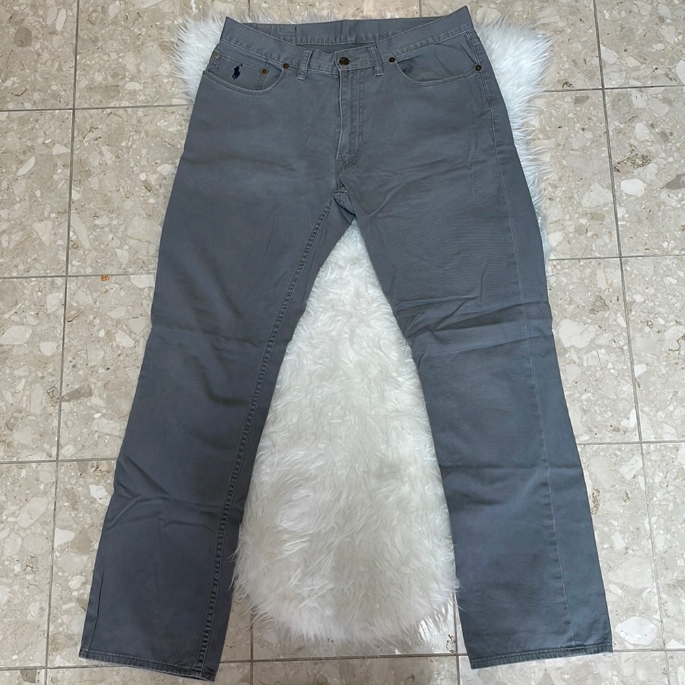 Mens polo Ralph Lauren 100 cotton soft jeans/pants size 33/32